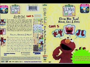 Elmo's World: Elmo Has Two! Hands, Ears & Feet (Original Version 2009 DVD) - Cast 2.