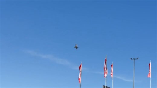 Susan Baker also sent me this video of the F35 at Bathurst 1000. | Williamtown Plane Spotting