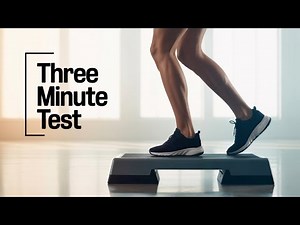 3-minute step test timer | test aerobic fitness without the beep test!