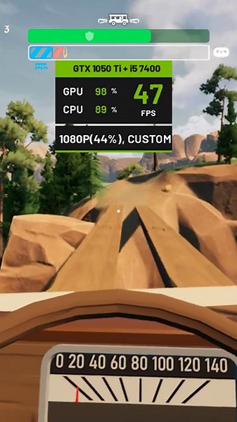 RV There Yet? on GTX 1050 Ti