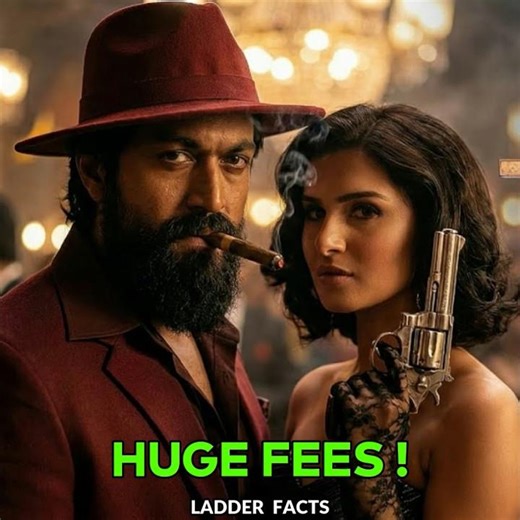 Toxic Star Cast Fees ? 😱 #shorts #viralvideo #shortsvideo #toxic #yash