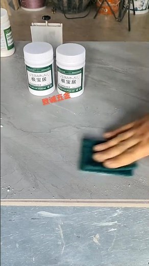 Ceramic Tile Scratch Cleaner Test - Instant Scratch Removal Demo #shortvideo 😱😱