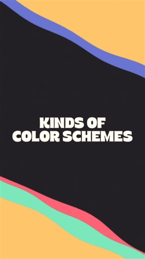 🖌️Different Kinds of Color Schemes🌈 #motiondesign #graphicdesign #motiondesigntips #workflow