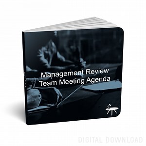 ISO 27001 Management Review Template