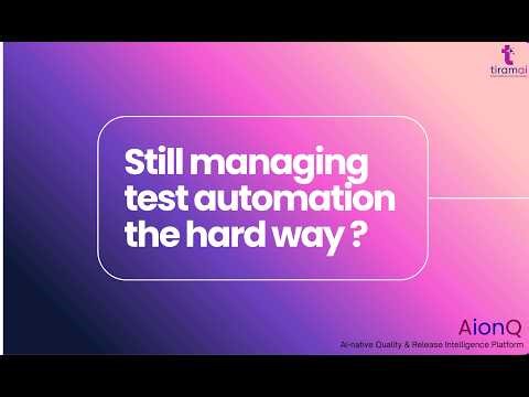 AI Test Automation with Chat | Generate Test Cases & Scripts Instantly | AionQ Agent tara