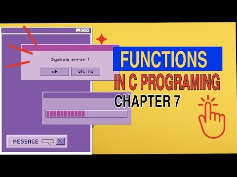 Function in C programming - Class 10 Computer Science Explanation 2024