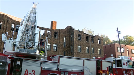 Demolition delayed for fire-burned Pittsburgh apartment, neighbors concerned