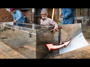 Large Steel Box Manufacturing Process | Heavy Duty Metal Fabrication
