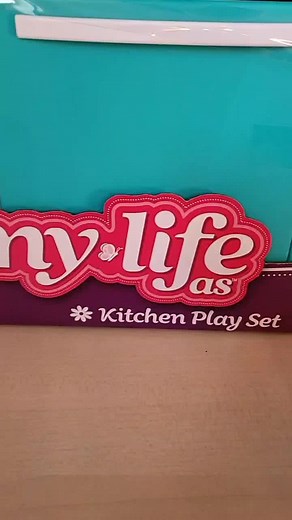 the my life as kitchen unboxing part 1 #asmr #asmrsounds #dolls #toys #unboxing #unwrapping #mylifeas #18inchdoll #dollfurniture