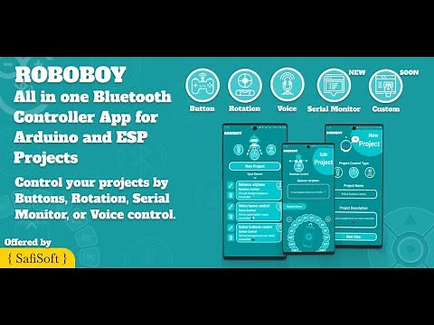Roboboy Arduino Bluetooth Controller App #robots #robotics #arduino #arduinoproject #android#fyp#diy