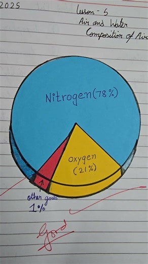 Composition of Air #air #drawing #diagram