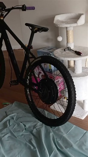 Cleanest build coming🤫 #conversionkit #ebike #recommended #2000w #2kw