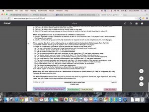 FL-160 : Form Completion Tutorial - California Divorce Tutor - Online Self Help