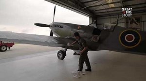 How One Man Rebuilt a WWII Spitfire Plane By Hand