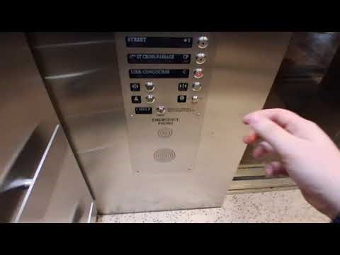 Schindler hydraulic 47th Street passageway elevator at Grand Central Terminal (Manhattan, NY)