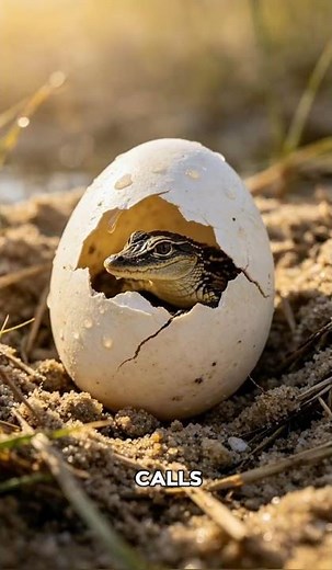 Baby Alligators Can Call Before They Hatch 😳