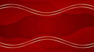 Download Dark red and golden abstract geometric motion techology background. Seamless looping background animation for free