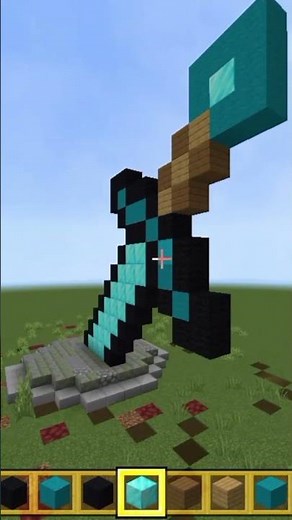 how to build Minecraft sword 🗡️