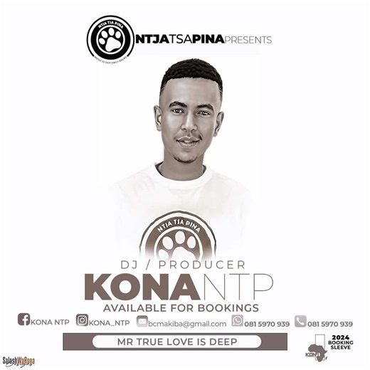 True Love Is Deep 62 Mixed By Kona(NTP) B.P.M 112 Tracklist: 1. Tahir Jones - An Ode For Lloyd 2. Moloko - Sing It Back (Bee-Bar Just Bee Bootleg Mix) 3. Holly Rey - This Tears 4. Dawn Deep - Sunrise 5. Andyboi - Emhlabeni (LnSoul Makeup) 6. Chronical Deep - Make Up Your Mind (Deeper Club Mix) 7. Beat Soul - Flashbacks 8. MusiqRbels - Chest Pains 9. Sannere - Hoba Monna (Soulful Remix) 10. Ayah Tlhanyane - My Provider (Dvrk Henning’s Deeper Dub) 11. Mr Shane SA - In The Morning 12. Beat Soul - M
