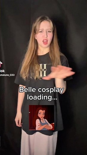 Disney Princess Glow Up: Makeup & Outfit Transformation #love #disney #belle