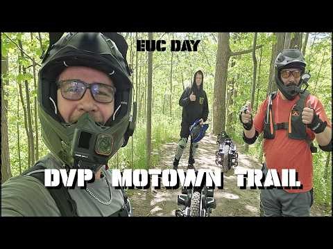 EUC DVP MOTOWN Ontario Electric unicycle adventure Toronto, Don Valley Parks