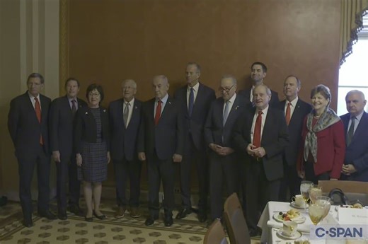 Senate Leaders Meet with Israeli Prime Minister Netanyahu