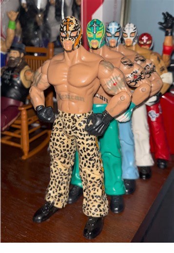 Jakks Rey Mysterio Figure Collection