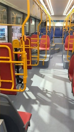 Sunwin 3-Door Electric Demo iEV12 Bus for Singapore (Interior View)