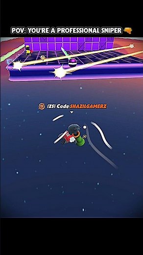 Pov: You're a Professional Sniper 🔫 #stumbleguys #shortsfeed #sniperking #headshot #fyp #edit#shorts