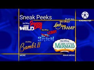 Sneak Peeks Menu from The Chronicles Of Narnia 2006 DVD (January 24, 2006 Version)