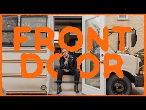 installing a front door on my skoolie | DIY School Bus Conversion Ep. 16