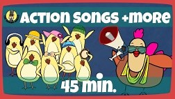 The Singing Walrus | Kids Actions Songs