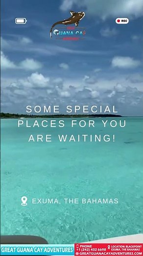 🌴 Some Special Places Are Waiting for You in Exuma!