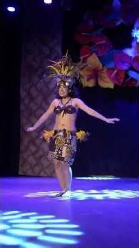 Stunning Tahitian Dance Solo & Traditional Drumming Performance 🌺🥁