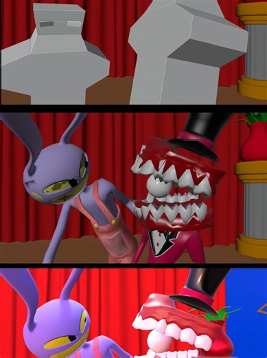 🐰 #animation #theamazingdigitalcircus #dm_animation #animationprocess #blender3d