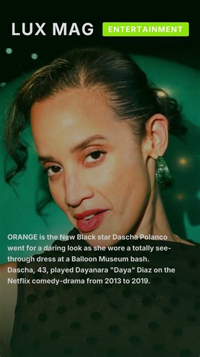 Orange Is the New Black’s Dascha Polanco shows EVERYTHING off in a totally see-through dre #shorts