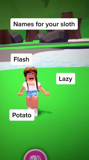 Cute Names for a Sloth in Adopt Me