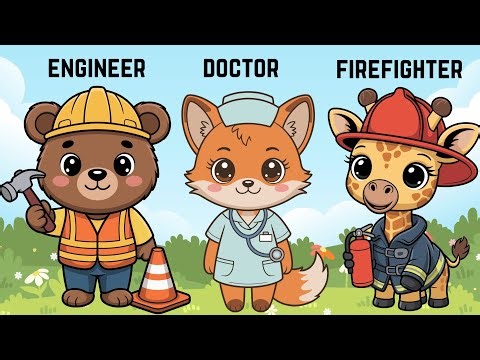 Jobs & Occupation | Occupation Names | Learn Jobs And Occupation | Types Of Occupation | Kids Videos