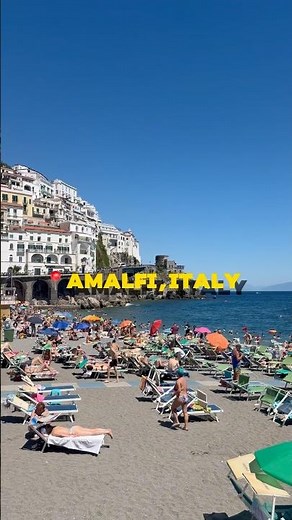🇮🇹 Amalfi: La Perla della Costiera Amalfitana 🌊🍋