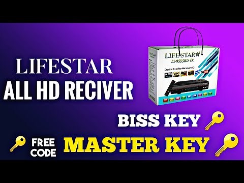 All life star HD Receiver Master code and Biss key