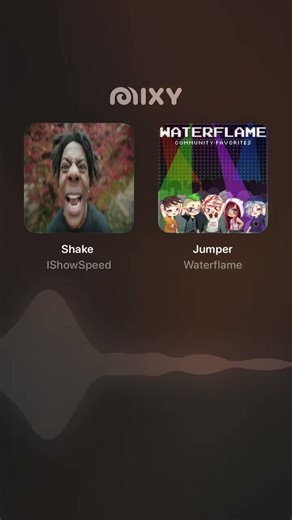 Mixy app Ishowspeed shake & Geometry Dash/Castle Crashers Jumper