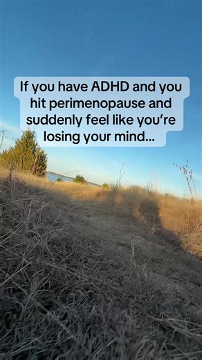 Your doctor called it anxiety. Your family called it a lot to handle. But your brain called it estrogen withdrawal. #ADHD #Perimenopause #BrainFog #ADHDWomen #UglyPerimenopause