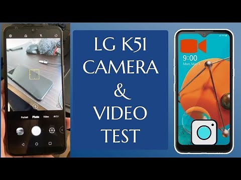 LG K51 Camera and Video test