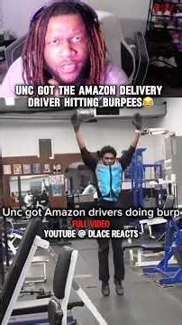 DIAMOND GYM MAKE AMAZON DELIVERY DRIVERS LIFT TOO😂 #diamondgym #workout #funnyshorts