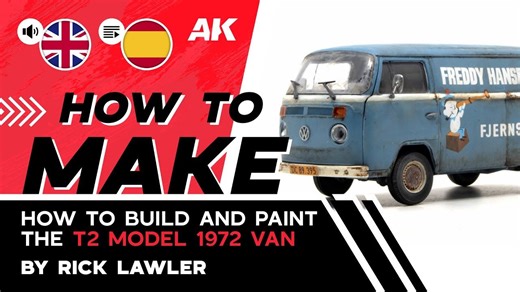 如何组装和涂装| T2 货车模型 1982 | 𝗕𝗬 𝗥𝗜𝗖𝗞 𝗟𝗔𝗪𝗟𝗘𝗥