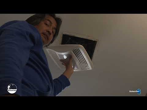 How To Remove A Broan Bathroom Fan Cover