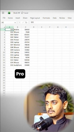 How to Insert Data from Image in Excel ⚡#excel #office #spreadsheet