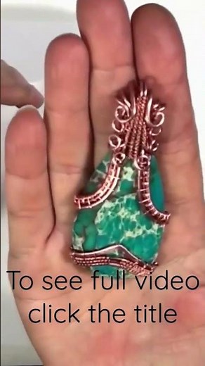 Unlocking the Secrets of Wire Wrapping: Make a Pendant Now! DIY