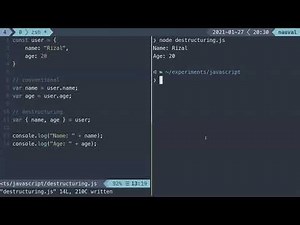 Basic Destructuring Assignment