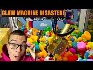 Claw Machine FAIL: Breaks Right Before The Jackpot!
